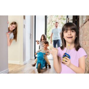 eKids Paw Patrol Σετ 2 Walkie Talkies Με Εμβέλεια 150m Μπλε PW-202 - Image 4