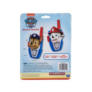 eKids Paw Patrol Σετ 2 Walkie Talkies Με Εμβέλεια 150 Μέτρων Μπλε-Κόκκινο-Γκρι PW-207 - Image 4
