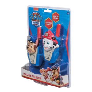 eKids Paw Patrol Σετ 2 Walkie Talkies Με Εμβέλεια 150 Μέτρων Μπλε-Κόκκινο-Γκρι PW-207 - Image 5