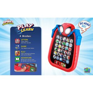 eKids Spiderman Spidey And Friends Learn & Play Tablet Για Παιδιά 3 Ετών+ Μπλε-Κόκκινο SA-165 | homidoo.gr
