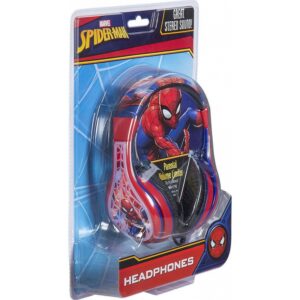 eKids Spiderman Ενσύρματα Ακουστικά Mε Aσφαλή Mέγιστη Ένταση Ήχου Για Παιδιά Και Εφήβους Μπλε-Κόκκινο SM-140 | homidoo.gr