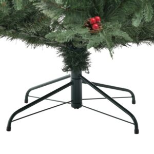 INART ΔΕΝΤΡΟ XMAS ΜΕ ΚΟΥΚΟΥΝΑΡΙΑ PVC ΠΡΑΣΙΝΟ 1620 TIPS Υ200 | homidoo.gr