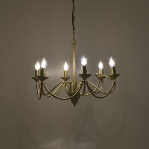 INART ΦΩΤΙΣΤΙΚΟ ΟΡΟΦΗΣ 5ΦΩΤΟ ΜΕΤΑΛ. ΧΡΥΣΟ 60X50X134 | homidoo.gr
