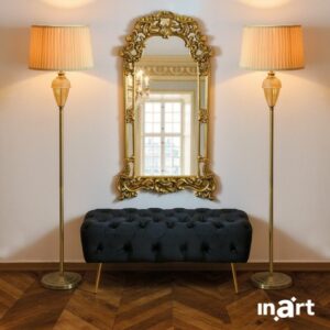 INART ΛΑΜΠΑ ΕΠΙΔΑΠΕΔΙΑ ΜΕΤΑΛΛΙΚΗ/ΓΥΑΛ Δ38Χ158 | homidoo.gr