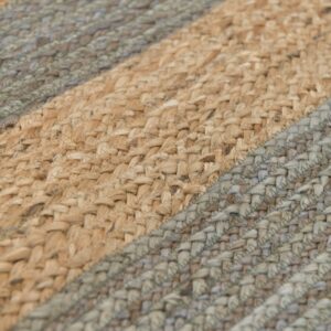 INART ΧΑΛΙ JUTE NATURAL/ΜΠΛΕ 120Χ180 | homidoo.gr