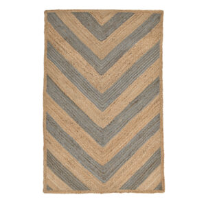 INART ΧΑΛΙ JUTE NATURAL/ΜΠΛΕ 120Χ180 | homidoo.gr