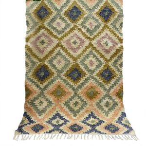 INART ΧΑΛΙ ΒΑΜΒΑΚΕΡΟ MULTICOLOR 120X180 | homidoo.gr