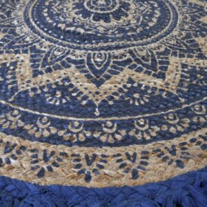 INART ΚΙΛΙΜΙ CHINDI ΥΦΑΣΜΑΤΙΝΟ NATURAL/ΜΠΛΕ Φ120 | homidoo.gr