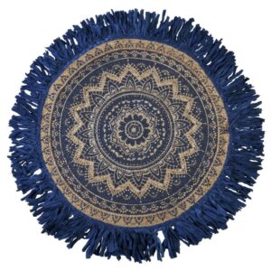 INART ΚΙΛΙΜΙ CHINDI ΥΦΑΣΜΑΤΙΝΟ NATURAL/ΜΠΛΕ Φ120 | homidoo.gr