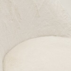 INART ΠΟΛΥΘΡΟΝΑ FLEECE ΛΕΥΚΟ/ΧΡΥΣΟ 60Χ66Χ76 | homidoo.gr