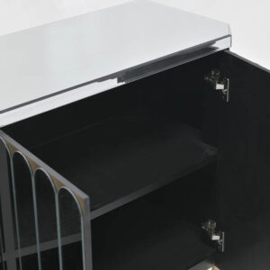 Inart Μπουφές Ξύλινος Με Καθρέπτη 120x40x80cm 3-50-280-0019 - Image 6
