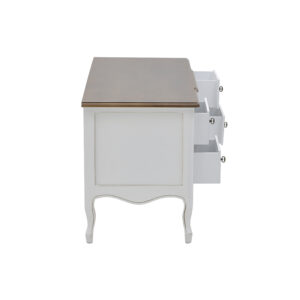 INART ΕΠΙΠΛΟ TV ΞΥΛΙΝΟ ΛΕΥΚΟ/NATURAL 120X48X60 | homidoo.gr