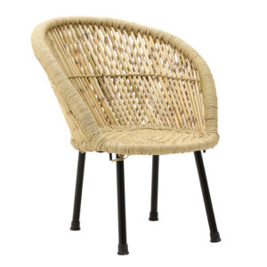 INART ΚΑΡΕΚΛΑ ΜΠΑΜΠΟΥ NATURAL 63X61X79/36 | homidoo.gr