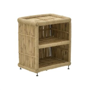 INART ΡΑΦΙΕΡΑ ΜΠΑΜΠΟΥ NATURAL 45X32X50 | homidoo.gr