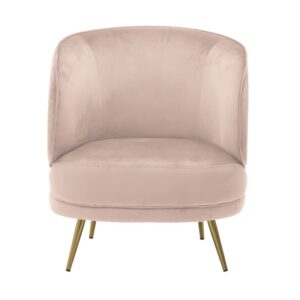 INART ΠΟΛΥΘΡΟΝΑ ΒΕΛΟΥΔΙΝΗ ΡΟΖ 68X68X80/40 | homidoo.gr