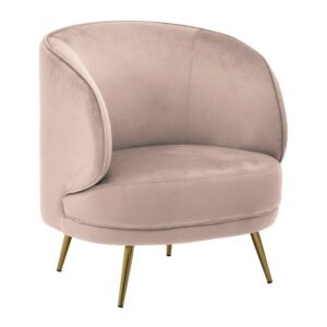 INART ΠΟΛΥΘΡΟΝΑ ΒΕΛΟΥΔΙΝΗ ΡΟΖ 68X68X80/40 | homidoo.gr