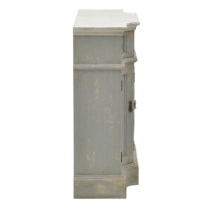 INART ΜΠΟΥΦΕΣ ΞΥΛΙΝΟΣ ΑΝΤΙΚΕ ΚΡΕΜ/ΓΑΛΑΖΙΟΣ 112X38X98 | homidoo.gr