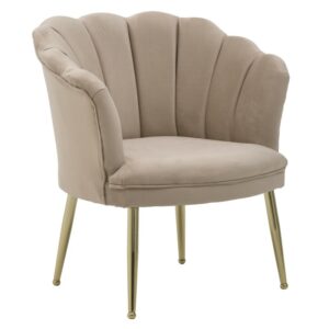 INART ΠΟΛΥΘΡΟΝΑ ΒΕΛΟΥΔΙΝΗ ΜΠΕΖ 78X70X81/44 | homidoo.gr