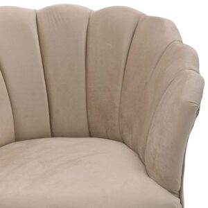INART ΠΟΛΥΘΡΟΝΑ ΒΕΛΟΥΔΙΝΗ ΜΠΕΖ 78X70X81/44 | homidoo.gr