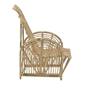 INART ΣΕΖΛΟΝΓΚ RATTAN NATURAL 80X64X105/37 | homidoo.gr