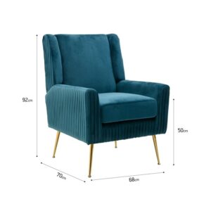 INART ΠΟΛΥΘΡΟΝΑ ΒΕΛΟΥΔΙΝΗ ΠΡΑΣΙΝΗ 68X70X92/50 | homidoo.gr