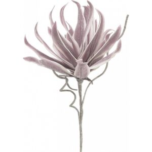 Inart Λουλούδι - Κλαδί 14x115x24cm Ροζ-Μωβ 3-85-246-0121 | homidoo.gr