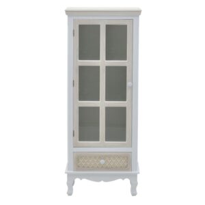 CLICK ΒΙΤΡΙΝΑ ΞΥΛΙΝΗ ΚΡΕΜ/ΜΠΕΖ 48Χ32Χ120 | homidoo.gr