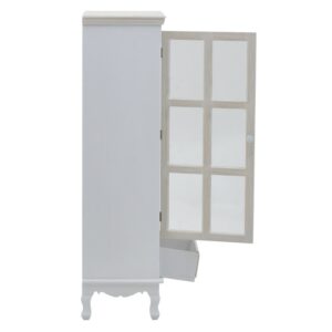 CLICK ΒΙΤΡΙΝΑ ΞΥΛΙΝΗ ΚΡΕΜ/ΜΠΕΖ 48Χ32Χ120 | homidoo.gr