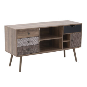 CLICK ΕΠΙΠΛΟ TV ΞΥΛΙΝΟ NATURAL 120X39X64 | homidoo.gr