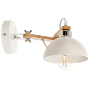 InLight Φωτιστικό Επίτοιχο Απλίκα Λευκό 43382-WH | homidoo.gr