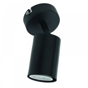 Inlight Φωτιστικό Επιτοίχιο Σποτ Φ6cm Μαύρο 9081-1 | homidoo.gr