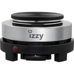Izzy Ηλεκτρικό Μάτι Μονό 500 Watt Με Θερμοστάτη Inox Q105 | homidoo.gr