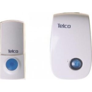 Telco Ασύρματο Κουδούνι Πόρτας Με 32 Μελωδίες Μπλε-Λευκό D-228 | homidoo.gr