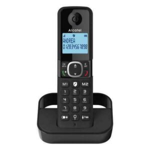 Alcatel Ασύρματο Τηλέφωνο Με Δυνατότητα Αποκλεισμού Κλήσεων Μαύρο F860 | homidoo.gr