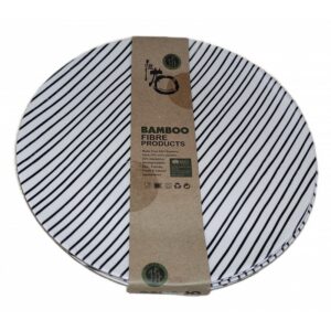 Lalos Πιάτα Μπαμπού Μικρά Φ20xY1cm Σετ 4 Τεμαχίων 2019-1 | homidoo.gr