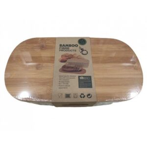 Lalos Ψωμιέρα Μπαμπού 27x21x14cm Σε Ποικιλία Σχεδίων 2023-7 | homidoo.gr