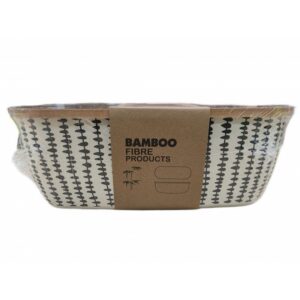 Lalos Ψωμιέρα Μπαμπού 27x21x14cm Σε Ποικιλία Σχεδίων 2023-7 | homidoo.gr