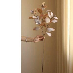 Lalos Λουλούδι Με Φύλλα 85cm Μπεζ 5599 | homidoo.gr