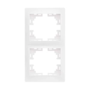 Lezard Πλαίσιο Διπλό Κάθετο Λευκό Mira 701.0200152 | homidoo.gr