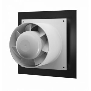 Dospel Εξαεριστήρας Τοίχου Veroni Glass Φ100mm 007-7608B Μαύρος 6650077608B - Image 4