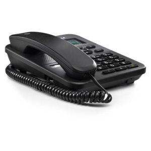 Motorola Ενσύρματο Τηλέφωνο Ψηφιακό Μαύρο CT202 | homidoo.gr