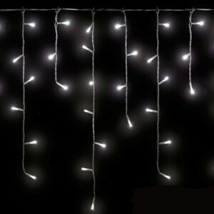 Magic Christmas Βροχή 144 LED Ψυχρό Λευκό 300*60cm Διάφανο Καλώδιο IP44 Επεκτεινόμενη 600-11355 | homidoo.gr