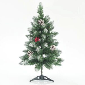 Eurolamp Δέντρο Έλατο 60cm Χιονισμένο Με Berry 600-30167 | homidoo.gr