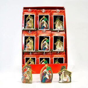 Magic Christmas Στολίδι Κρεμαστό Φάτνη 9.5x11.5cm 600-40615 | homidoo.gr