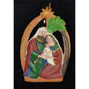 Magic Christmas Στολίδι Κρεμαστό Φάτνη 9.5x11.5cm 600-40615 | homidoo.gr