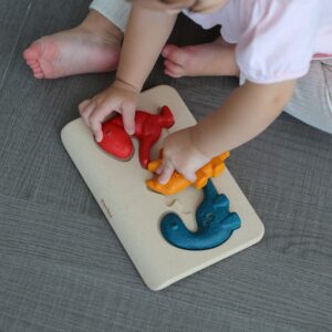 Plan Toys Ξύλινο Παζλ Με Δεινόσαυρους 4642 - Image 6