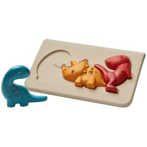 Plan Toys Ξύλινο Παζλ Με Δεινόσαυρους 4642 | homidoo.gr