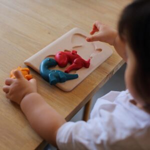 Plan Toys Ξύλινο Παζλ Με Δεινόσαυρους 4642 | homidoo.gr