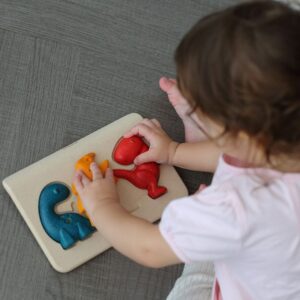 Plan Toys Ξύλινο Παζλ Με Δεινόσαυρους 4642 - Image 4