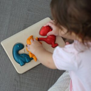 Plan Toys Ξύλινο Παζλ Με Δεινόσαυρους 4642 - Image 5